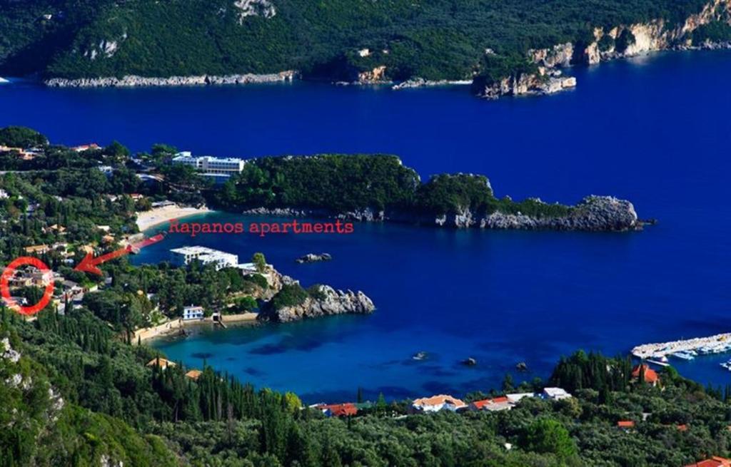 Rapanos Apartments Палеокастріца Екстер'єр фото